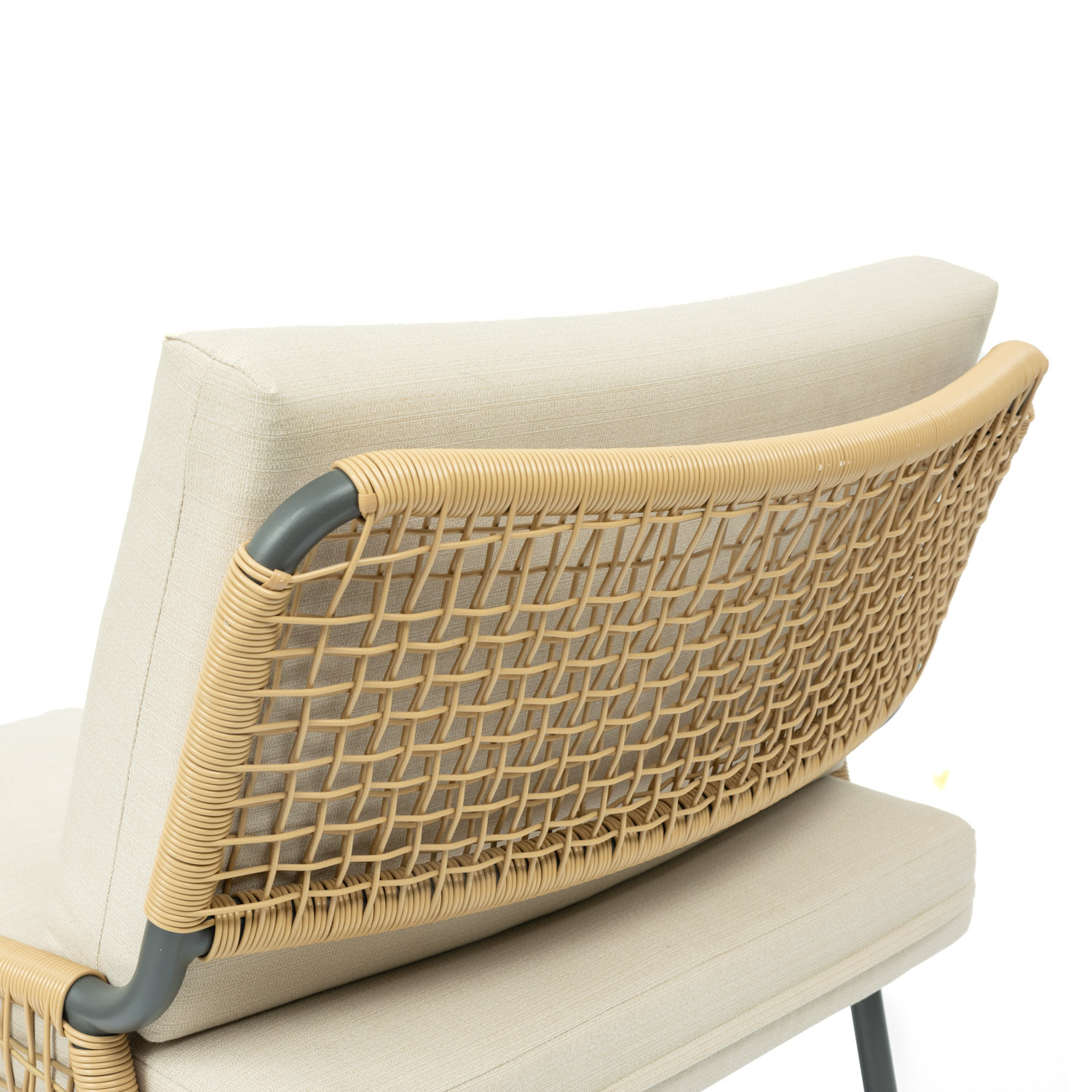 PE Rattan Weave Armchair Luxury Garden Chair | Shinlin Outdoor Dining Chair KF001