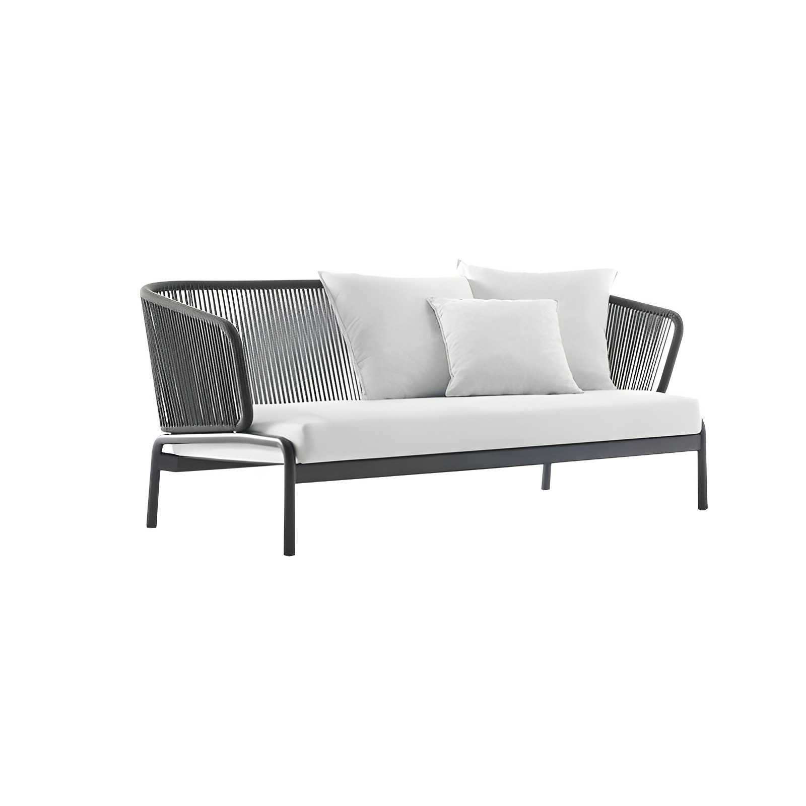 Rope Weaving Outdoor Aluminium Sofa Set - Garden Furniture | Shinlin Patio Furniture Sofa Set SF019