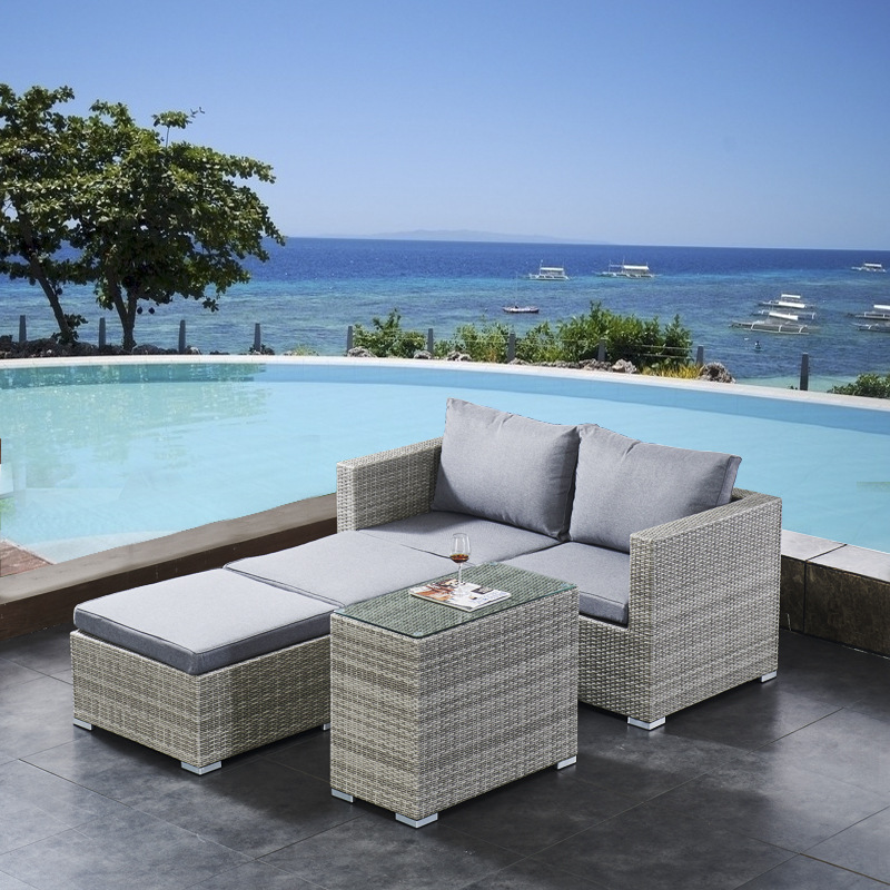 Free-Combination Rattan Sofa Set Outdoor Patio Garden Sofa Set | Shinlin Outdoor Furniture SF1003