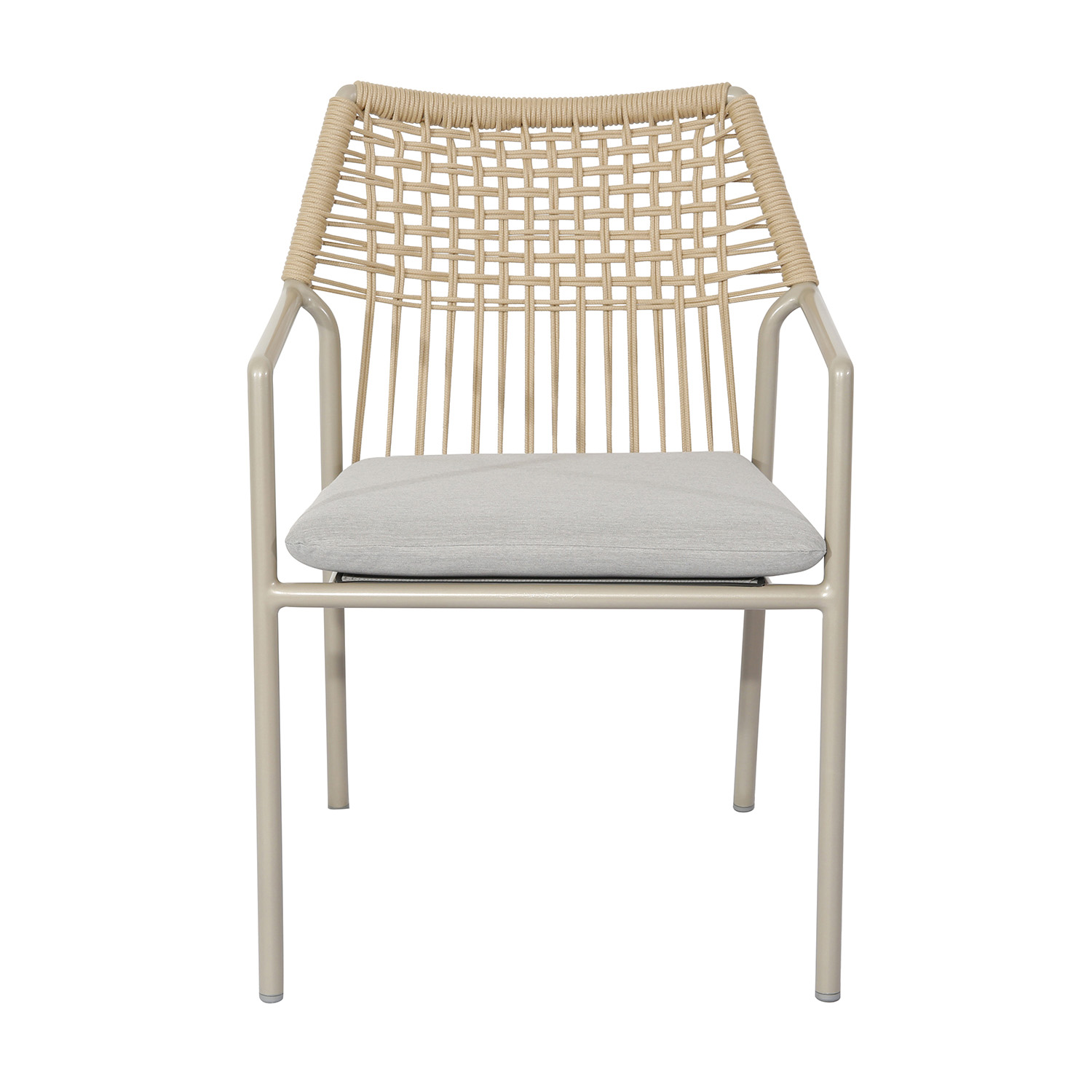 CZ019 Nordic Design Outdoor Rope Weaving Dining Set