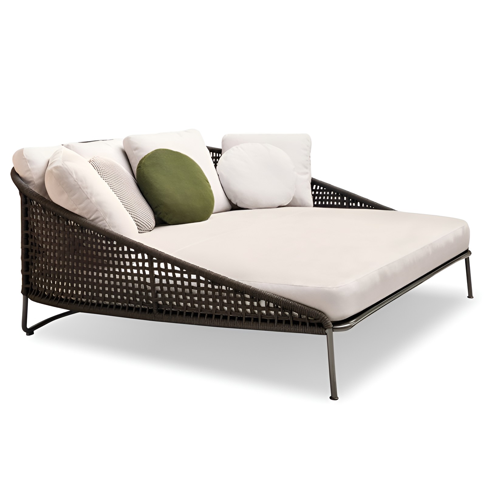 TC012 Rope Weaving Outdoor Daybed Garden Sun Lounger Buy Daybed