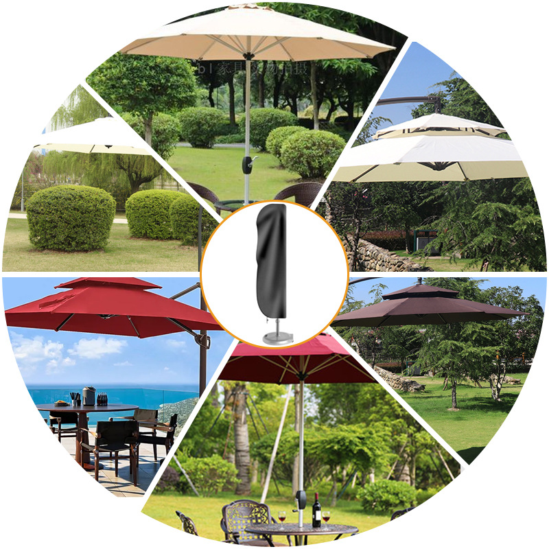 Waterproof Outdoor Offset Umbrella Covers Garden Furniture Covers Shinlin Patio Parasol