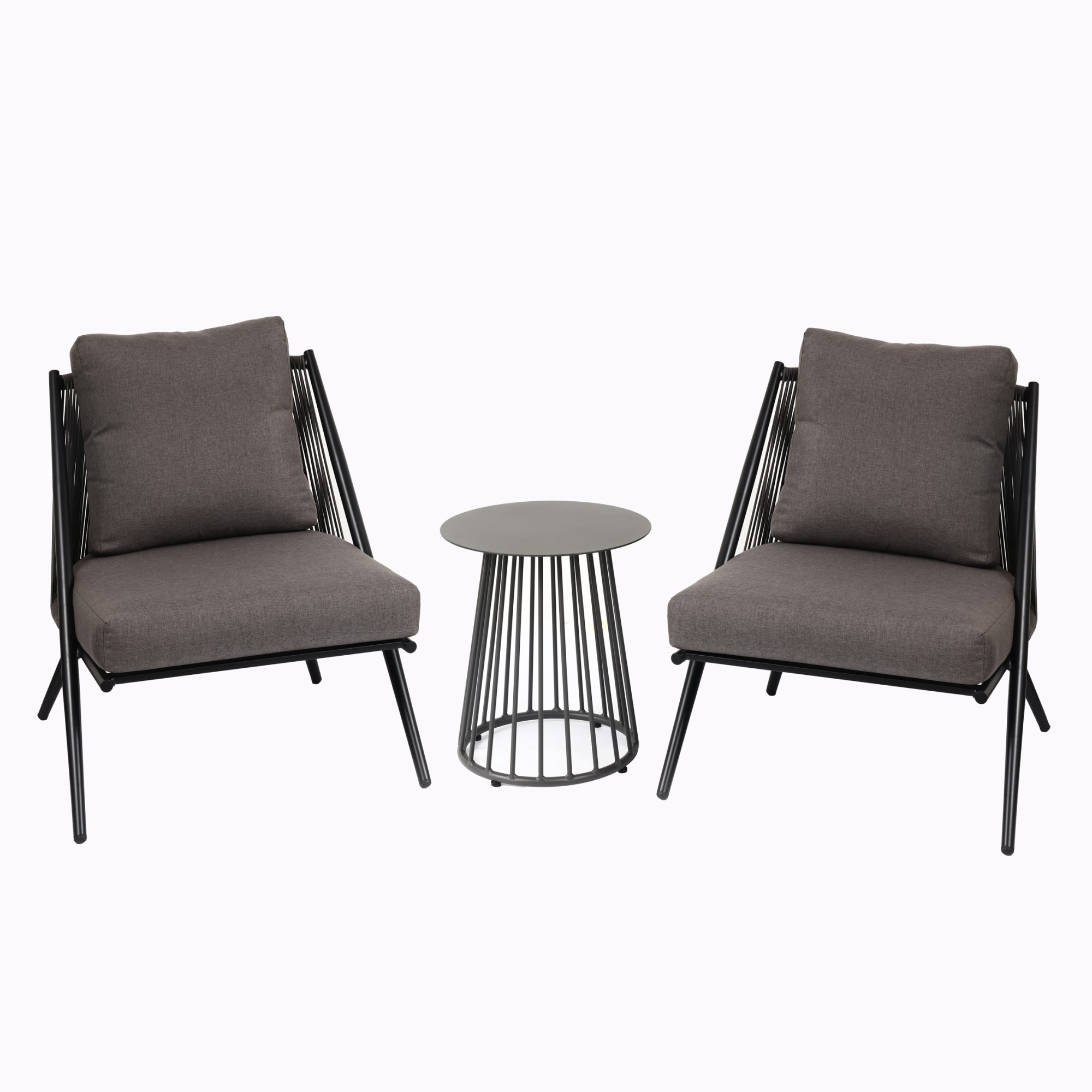 Shinlin Garden Furniture Armchair with Aluminium Frame & Rope | Shinlin Outdoor Sofa Set SF028