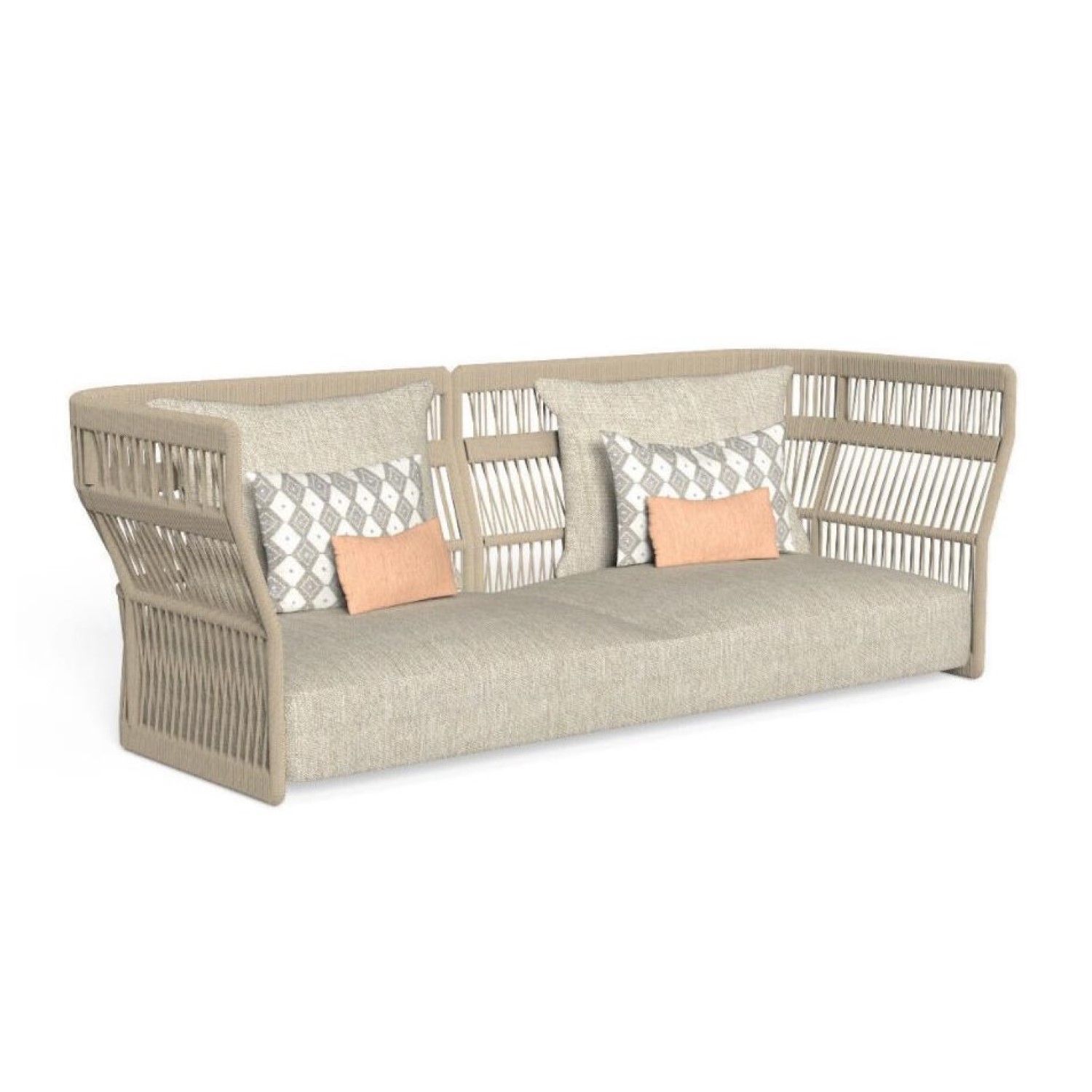 SF012 Outdoor Braided Rope Garden Furniture Set