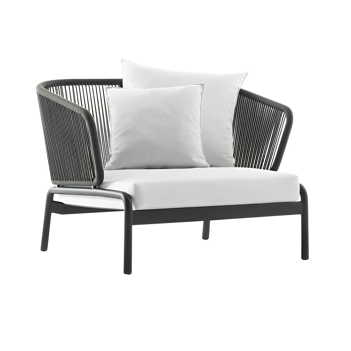 Rope Weaving Outdoor Aluminium Sofa Set - Garden Furniture | Shinlin Patio Furniture Sofa Set SF019