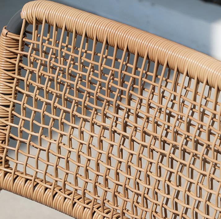 Aluminium Frame with Rope Weave Garden Dining Set - Outdoor Furniture | Shinlin Patio Dining Set CZ016